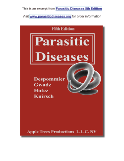 Parasitic Diseases 5th Ed