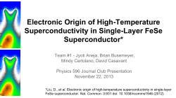 Electronic Origin of High-Temperature Superconductivity in Single