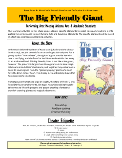 The Big Friendly Giant