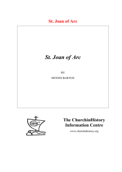 St. Joan of Arc - ChurchinHistory