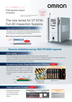 PCB Inspection System VT-S730-H