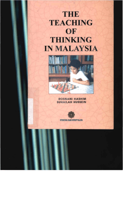 THE TEACHING OF THINKING IN MALAYSIA