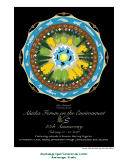 agenda - Alaska Forum on the Environment