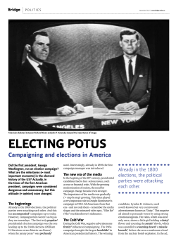 eleCting potus