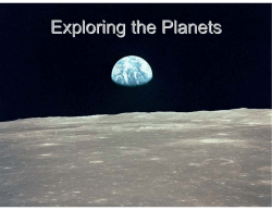 Exploring the Planets - University of Manitoba