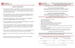 friendly reminders - University Housing Services