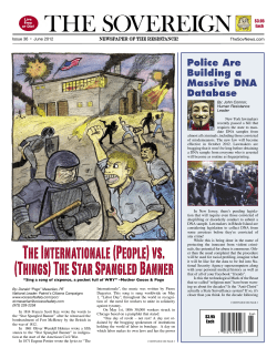 The Internationale (People) vs. (Things) The Star Spangled Banner