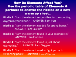 I am the element responsible for transporting oxygen