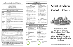 Saint Andrew - St. Andrew Orthodox Church