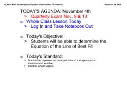 17_Khan Work-QuarterlyExam-Equation of Line of Best Fit.notebook