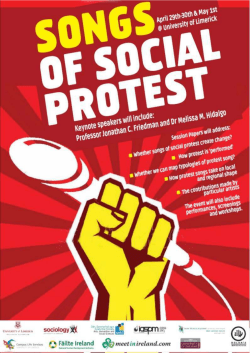 April 29th - Observat&oacute;rio da Can&ccedil;&atilde;o de Protesto