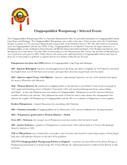 Open the Tribe History Timeline