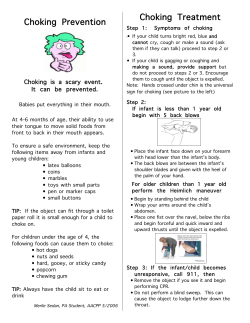 Choking Prevention Choking Treatment
