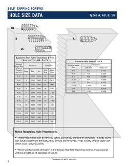 Self Tapping Screws