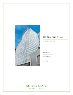 112 West 34th Street - Empire State Realty Trust