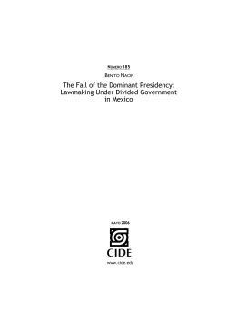 The Fall of the Dominant Presidency: Lawmaking Under Divided