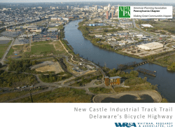 New Castle Industrial Track Trail Delaware`s Bicycle Highway