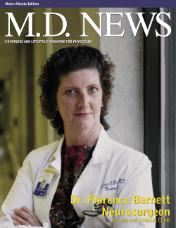 Dr. Florence Barnett Neurosurgeon