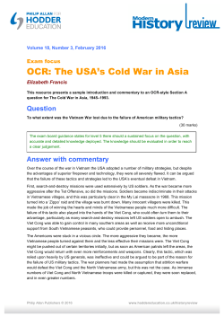 OCR: The USA`s Cold War in Asia