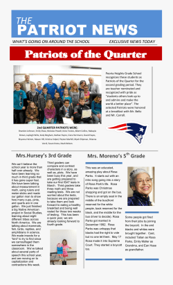 patriot news - Peoria Heights School District