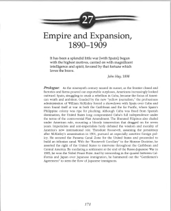 Empire and Expansion 1890-1909