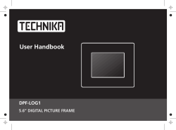 Technika DPF-LOG1 Digital Photo Frame Manual