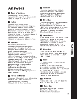 Caribbean School Atlas Skills Workbook Answers
