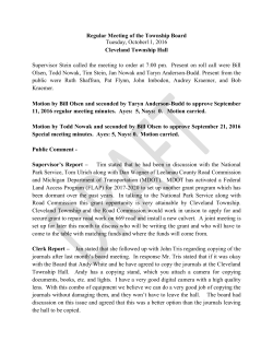 Minutes - Leelanau County