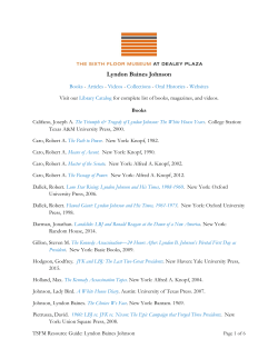 Lyndon Baines Johnson