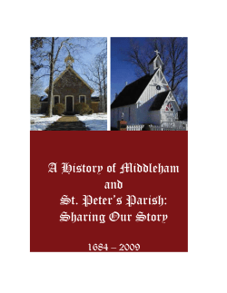 A History of Middleham and St. Peter`s Parish