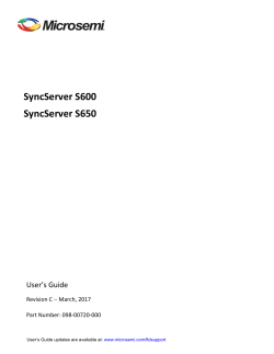 ....................Revision C - March, 2017 ....................Part Number: 098