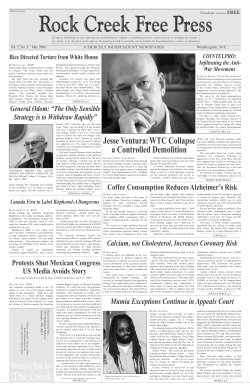 May 2008 - Rock Creek Free Press