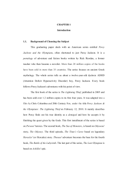 CHAPTER 1 Introduction 1.1. Background of Choosing