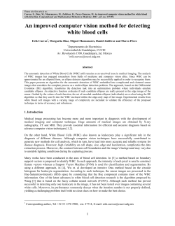 An improved computer vision method for detecting white blood cells