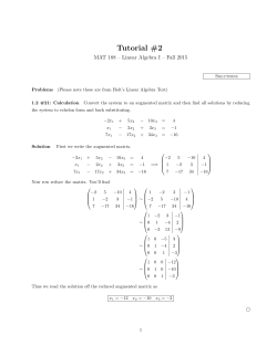 Tutorial 2