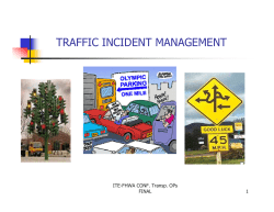 traffic incident management