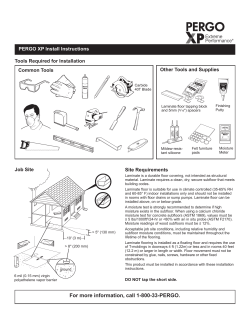 PDF - PERGO&reg; Flooring