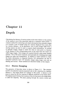 Chapter 11. Depth - CSE