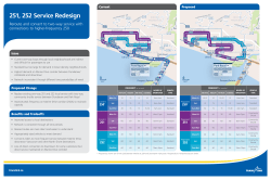 251, 252 Service Redesign