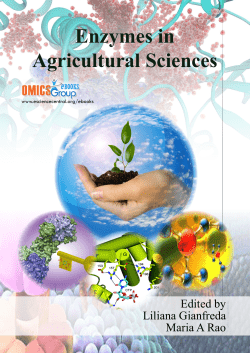 Enzymes in Agricultural Sciences - e