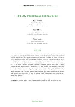 paper - Invisible Places 2017