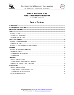 Adobe Illustrator CS5 Part 3: Real World Illustrator