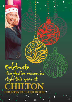 CHILTON Celebrate - The Chilton Country Pub and Hotel