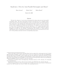Small-size ε-Nets for Axis-Parallel Rectangles and Boxes