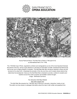 Cinderella Maps - New Plan of Rome 1748