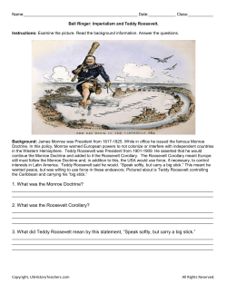 1. What was the Monroe Doctrine?