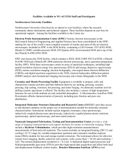 full list of facilities - Nu Access