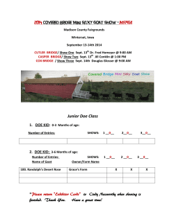 2014 cbmsgs - Nazworthy Acres Goats