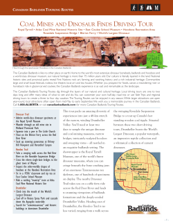 Coal Mines and DInosaur Finds