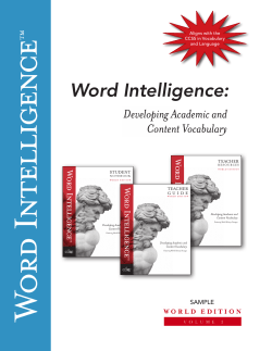 here - Word Intelligence